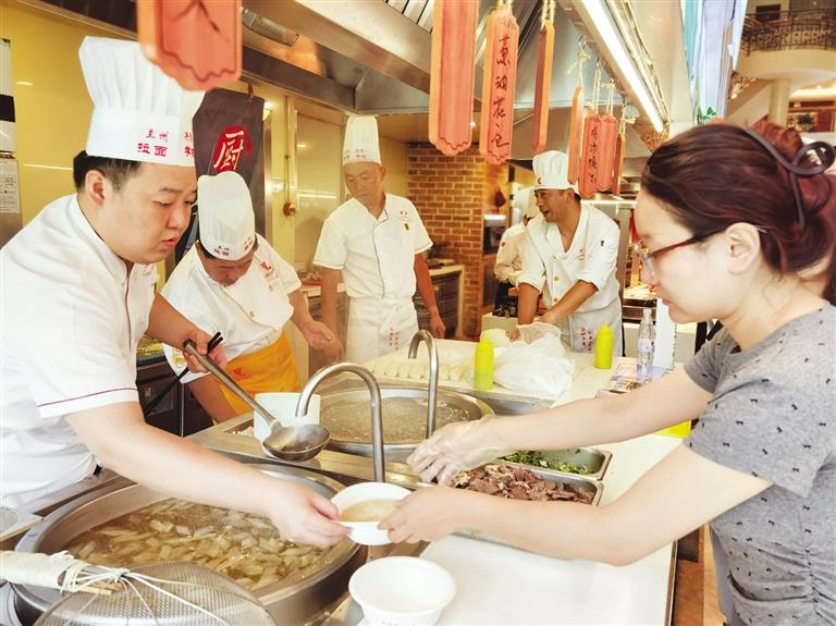 原汁原味的蘭州牛肉拉面香飄長(zhǎng)安城